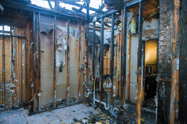 Professional Fire Damage Removal technician working in Heyburn, ID